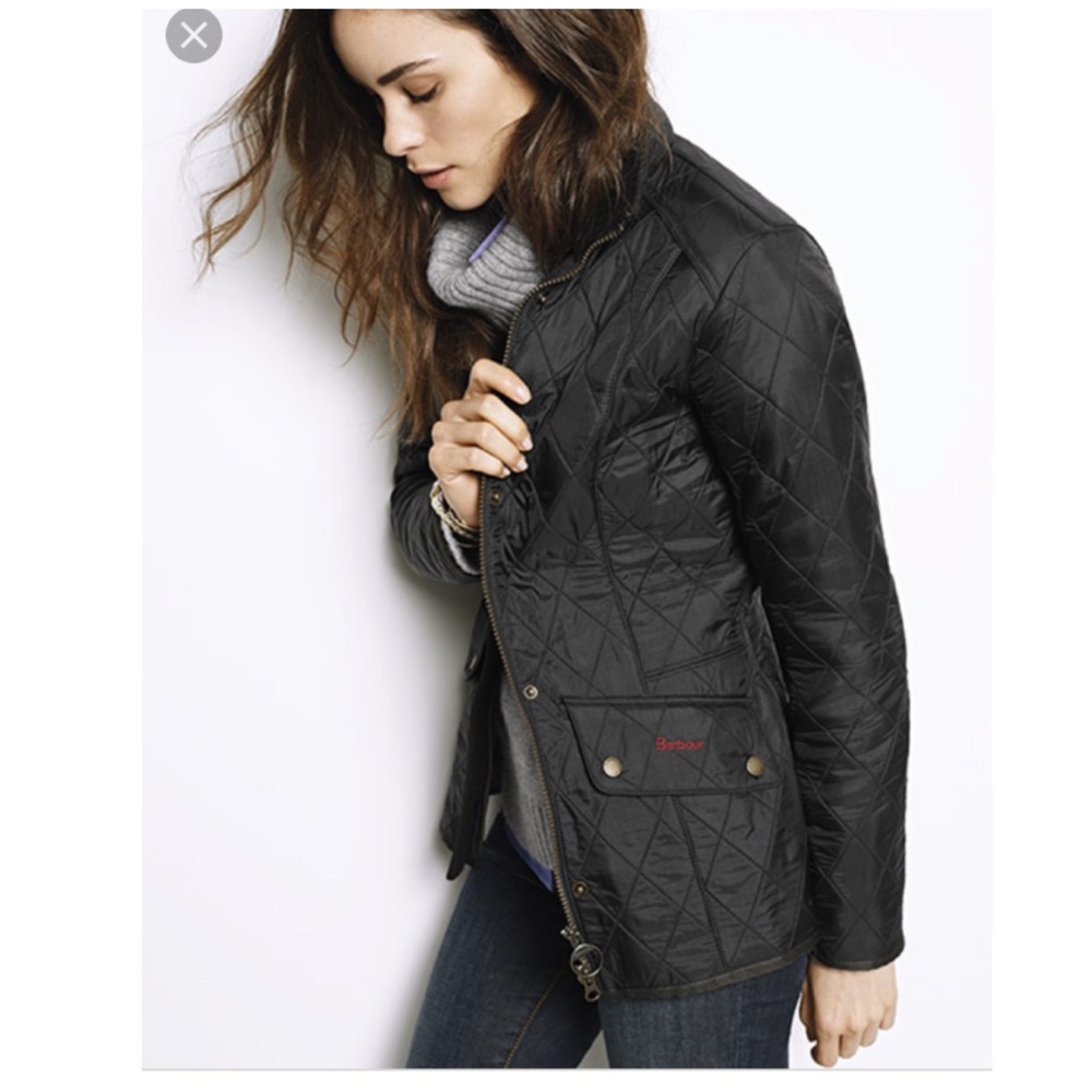Barbour Quilted Utility Jacket In Black - image 1
